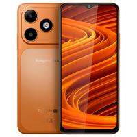 Telefon Mobil Kruger&Matz Flow 12, Procesor Unisoc SC9863A1 Octa-Core, Ecran IPS 6.56", 4GB RAM, 64GB Flash, Camera 13 MP, Wi-Fi, 4G, Dual SIM, Android (Portocaliu)