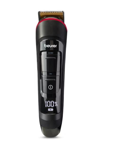 Trimmer pentru barba Beurer MN4X, lama din titan, 10 reglari de lungime (Negru)