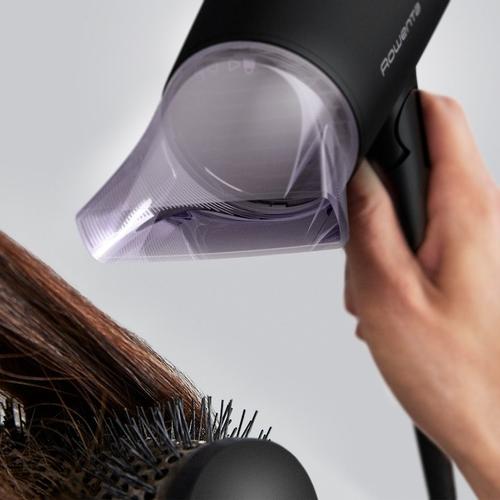 Uscator de par, Rowenta Express Style CV1831F0, 1600 W, Pliabil (Negru)