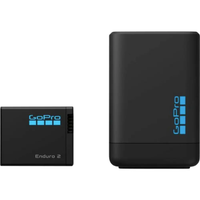 Incarcator dual + acumulator GoPro Enduro 2 (Negru)