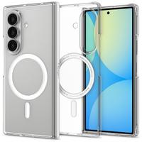 Husa MagSafe pentru Samsung Galaxy Z Fold8 Ultra F976, Spigen, Air Skin Zero, Transparenta Alba