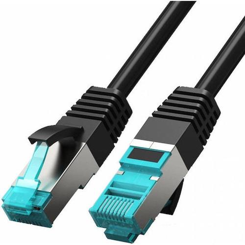 Patch cord FTP Vention, Cat. 5E, RJ-45 (T) la RJ-45 (T), 5m, AWG 26, 1000 Mbps, ecranat, Negru