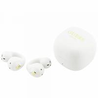 Casti True Wireless Guess Mini Classic, Bluetooth, Alb