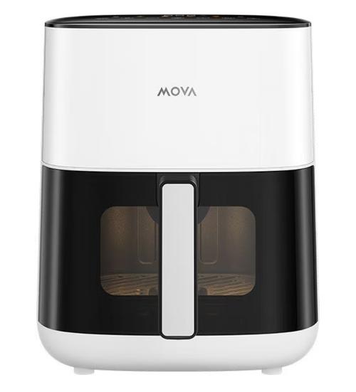 Friteuza cu aer cald MOVA Air Fryer AeroChef FD10s Pro, 6L, 2000W, 12 programe prestabilite (Alb)