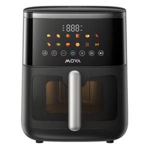 Friteuza cu aer cald MOVA AeroChef™ FD10 Pro Max, 6L, 2000W, 12 programe prestabilite (Negru)