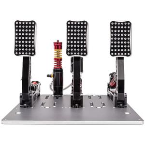 Set Pedale Hidraulice Simagic P2000, Senzor Load Cell 200 kg (Negru)