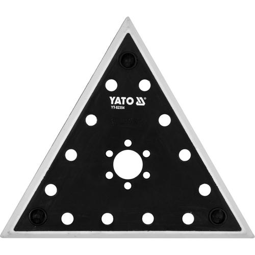 Cap triunghiular pentru slefuire Yato YT-82354, Negru