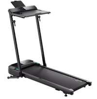 Banda de alergat pliabila UREVO FoldiMix 5L, Viteza maxima 12km/h, Greutate maxima utilizator 136 kg, Negru