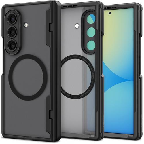 Husa MagSafe pentru Samsung Galaxy Z Fold8 Ultra F976, Spigen, Ultra Hybrid Pro, Neagra Satinata