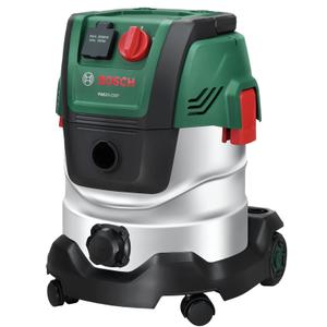 Aspirator umed/uscat BOSCH PAS20-220P 06033E7200, 1000W, putere de aspirare: pana la 225 mbar, recipient 15L, functie de suflare (Verde/Argintiu)