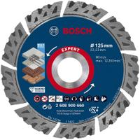 Disc de taiere diamantat Bosch Expert MultiMaterial 2608900660, 125x2.2x12 mm, alezaj 22.23 mm