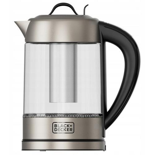 Fierbator electric de apa Black+Decker BXKE2205E, 2200W, 1.7L (Inox)