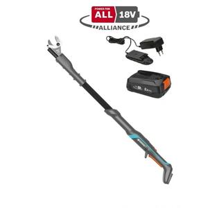 Foarfeca pentru crengi tip emondor EasyCut 110/18V P4A, cu acumulator 18V, 2.0Ah, incarcator