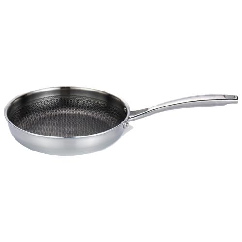 Tigaie Maestro MR-1224, 28cm, Antiaderenta, Inox