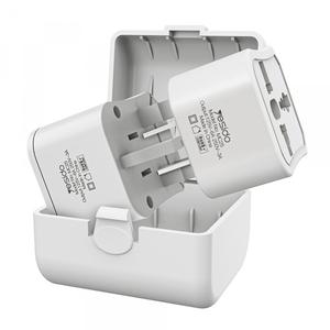 Adaptor Retea Yesido MC25 Travel CN/ US / EU / UK (Alb)