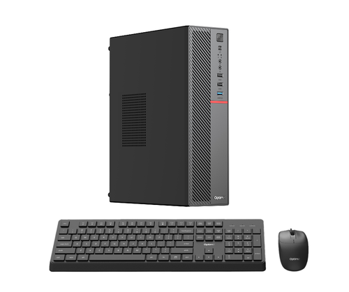Calculator OptimX T5 SFF, Intel Core i3-6100, 8GB DDR4, 256GB SSD, Win11 Pro + kit tastatura si mouse cu fir