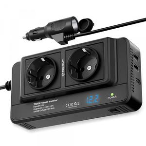 Invertor Electric Auto Techsuit PowerDriveX, 200W (Alb)