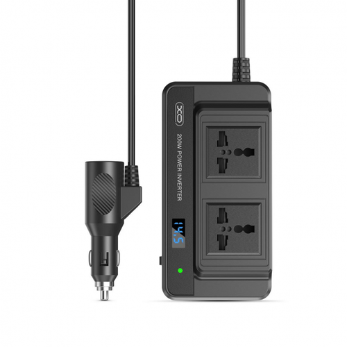 Invertor Electric Auto XO Design CZ011, 200W (Negru)