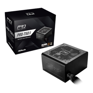 Sursa ASRock Pro Series PRO-750B, 750W, ATX, 80+ Bronze (Negru)