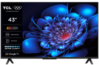 Televizor LED TCL 109 cm (43") 43P69K, Ultra HD 4K, Smart TV, WiFi, CI+