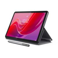 Tableta Lenovo Tab K11 Enhanced Edition TB330FUP, Procesor MediaTek Helio G88 Octa-Core, Ecran IPS Multi-touch 11", 8GB RAM, 128GB Flash, 13MP, Wi-Fi, Bluetooth, GPS, Android + Lenovo Folio Case + Lenovo Tab Pen (Gri)