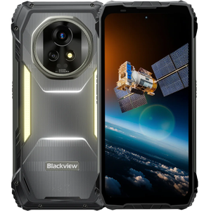 Telefon mobil Blackview Xplore 2 Satellite, Ecran AMOLED 6.73", Procesor MediaTek Dimensity 8300 Octa-Core, 12GB RAM, 256GB Flash, Camera Duala 50 + 20 MP, Wi-Fi, Android, 5G, Dual SIM (Negru)
