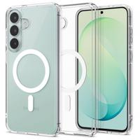 Husa MagSafe pentru Samsung Galaxy S26 FE S741, Spigen Ultra Hybrid ACS11636, Transparenta/Alba