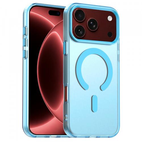 Husa MagSafe pentru Apple iPhone 18 Pro Max / 17 Pro Max, Techsuit, CandyCase, Albastra