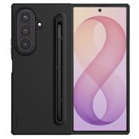 Husa pentru Samsung Galaxy Z Fold8 Ultra F976, Nillkin, Flex Pure with S-Pen Holder, Neagra