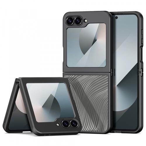 Husa pentru Samsung Galaxy Z Flip6 F741, DUX DUCIS, Aimo, Neagra