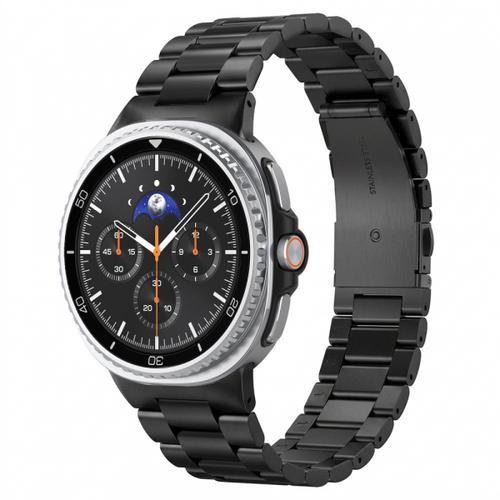 Curea Spigen Modern Fit 316L pentru Samsung Galaxy Watch9 / Watch8 / Watch8 Classic Series, Neagra