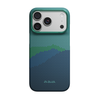 Husa Pitaka Edge Case, PitaTap™, Summer Noon pentru iPhone 18 Pro, Verde