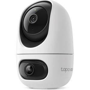 Camera de supraveghere Wireless TP-Link Tapo C245D Dual cu Pan/Tilt 360 grade, 2K 3MP + 2K 3MP, Utilizare interior, Night Vision, Detectare Smart AI, Two-Way Audio, ONVIF, compatibila Amazon Alexa si Google Assistant