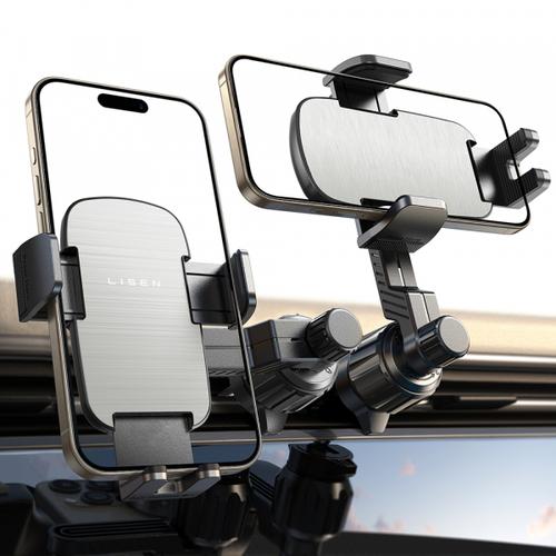 Suport Auto Lisen, 4.7inch - 7.2inch, Negru