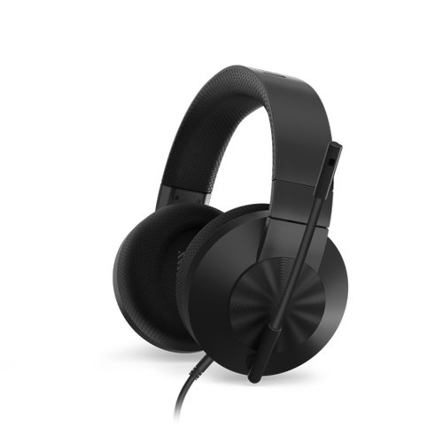 Casti Gaming Lenovo H210, Jack 3.5mm, Microfon, Cablu 2m (Negru)