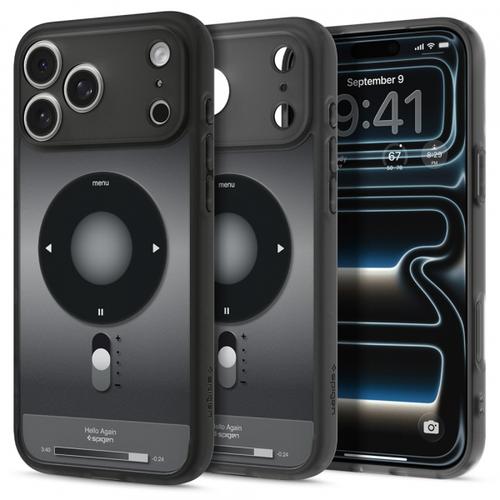 Husa MagSafe pentru Apple iPhone 18 Pro Max / 17 Pro Max, Spigen, Ultra Hybrid Classic, Neagra