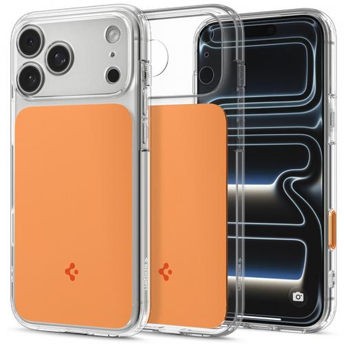 Husa MagSafe pentru Apple iPhone 18 Pro Max / 17 Pro Max, Spigen, Ultra Hybrid T, Portocalie