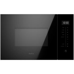 Cuptor cu microunde incorporabil Amica AMMB25E3SGB X-TYPE, 900 W, Control Electronic, ChildLock, Timer, 8 programe (Negru)