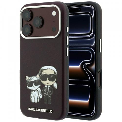 Husa MagSafe pentru Apple iPhone 18 Pro / 17 Pro, Karl Lagerfeld, KC Bodies Sketch, Visinie