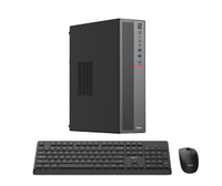 Sistem Desktop Office OptimX T5 SFF, Intel Core i7-7700, 16GB DDR4, 512GB SSD, Windows 10 Pro, Kit Tastatura si Mouse OptimX Fara Fir