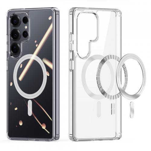 Husa MagSafe pentru Samsung Galaxy S25 Ultra S938, DUX DUCIS, Clin, Transparenta