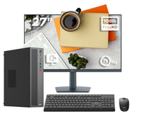 PC Office Complect OptimX T5 SFF, Intel Core i7-6700T, 16GB DDR4, 512GB SSD, Windows 10 Pro, Monitor OptimX 27" Full HD IPS LED, Kit Tastatura si Mouse OptimX cu Fir