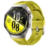 Smartwatch Huawei Watch GT 7 Pro, 46MM, Ecran AMOLED 1.47", Bluetooth, GPS, Monitorizare sanatate, Titanium Alloy Case, Yellow Fluoroelastomer Strap (Galben)