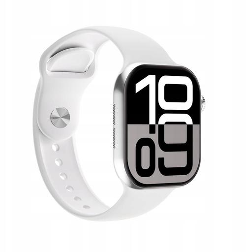Smartwatch Platinet Pro PSMART10S, Ecran AMOLED 1.85inch, Bluetooth, GPS, Compatibil Android, Pedometru, Monitorizare somn, Rezistent la apa (Alb)