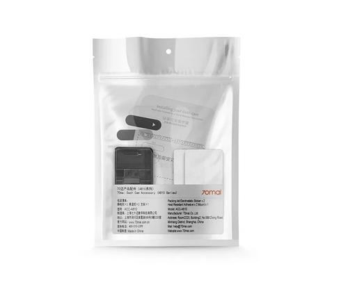 Kit accesorii 70mai pentru Dash Cam A810 (Suport plastic + Folie termorezistenta + Autocolant electrostatic)