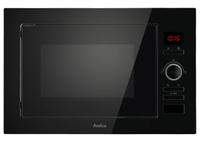 Cuptor cu microunde incorporabil Amica AMMB25E3GB, 25 L, 900 W, 8 programe, Combigrill, 59.5 cm (Negru)
