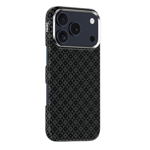 Husa Benks Armor Air Armor Grid Kevlar Magsafe iPhone 18 Pro / 17 Pro, Negru