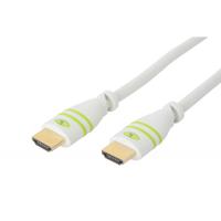 Cablu HDMI tata - HDMI tata, High Speed, 1M, Ultra HD 4K, Techly ICOC HDMI-4-010WH, Alb