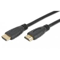 Cablu HDMI tata - HDMI tata, V 2.0, High Speed, 1M, 4K @ 60Hz, Techly ICOC HDMI2-4-010, Negru