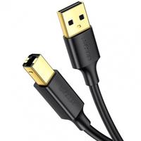 Cablu Imprimanta UGREEN US135, USB-A - USB-B, 3m, Negru